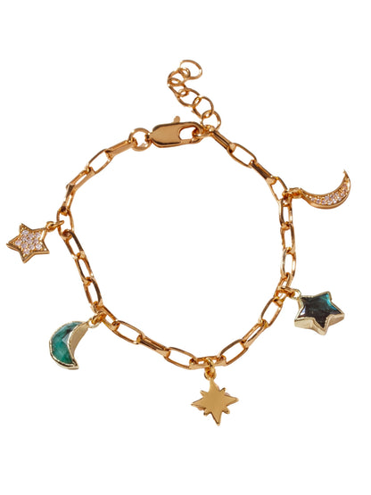 Lunar Charm Bracelet