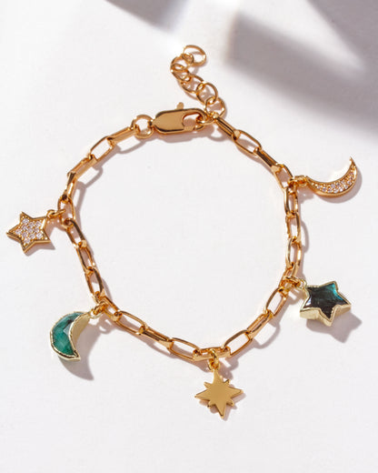 Lunar Charm Bracelet