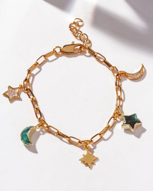 Lunar Charm Bracelet