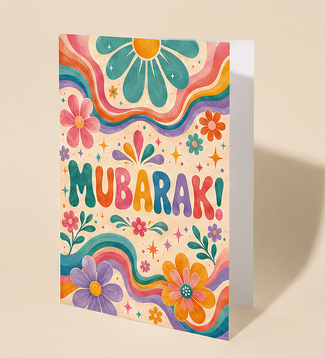Mubarak Congratulations Card
